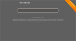 Desktop Screenshot of elmond.com